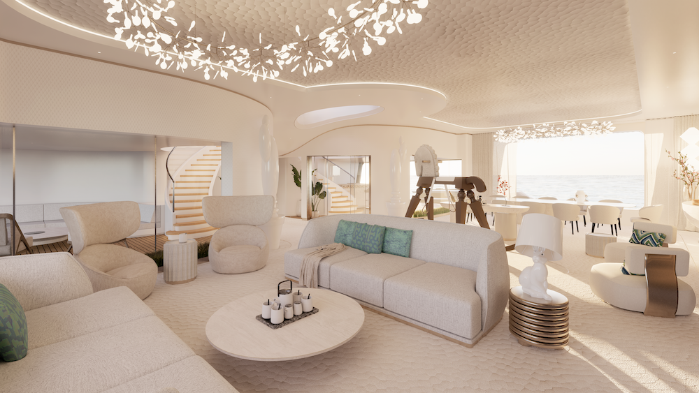 Designing interiors on the world's largest superyachts