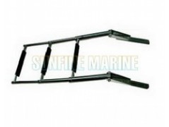 S.S AISI 316 TELESCOPIC LADDER 3 STEPS 254x875mm