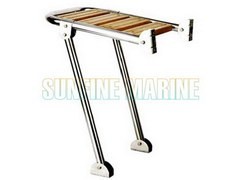 S.S AISI 316 WOOD PLATFORM +Teak