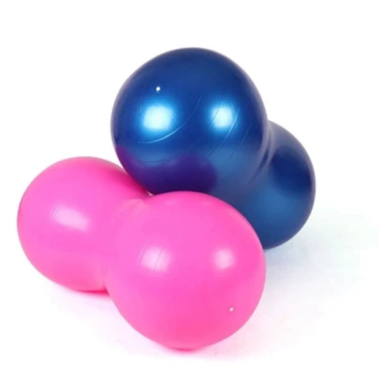 PVC thickened explosion-proof yoga ball Pilates peanut ball fitness ball exercise massage ball