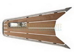 S.S AISI 316 WOOD PLATFORM +Teak