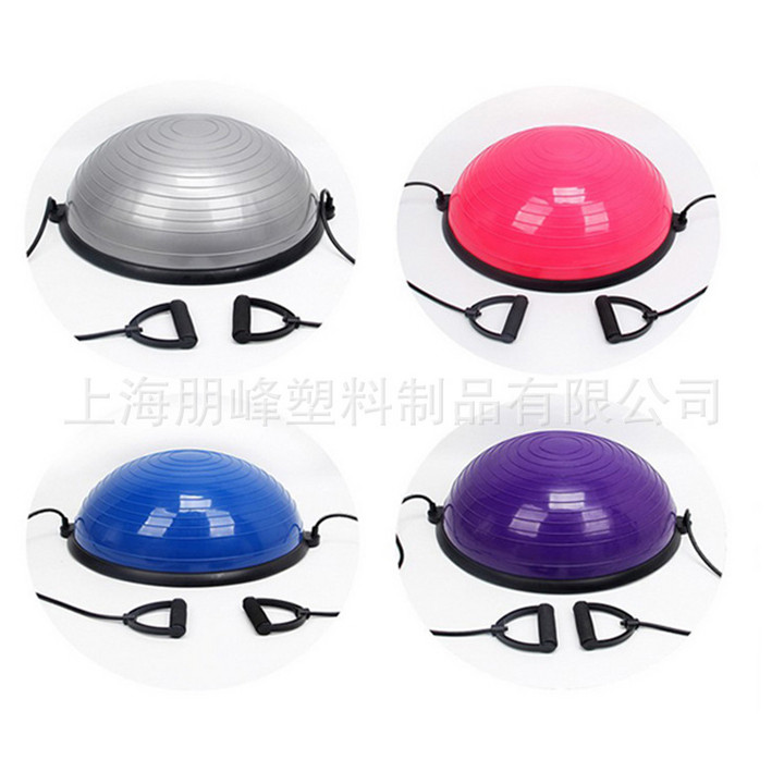 Thickened explosion-proof Yoga wave speed ball, durable semi-circular balance ball