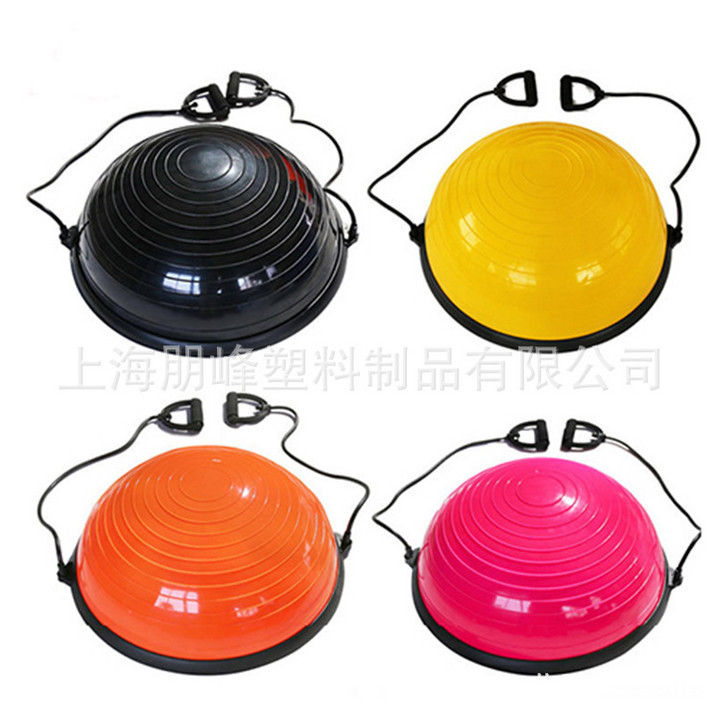 Comfortable inflatable convenient yoga exercise fitness hemisphere gym Pilates ball