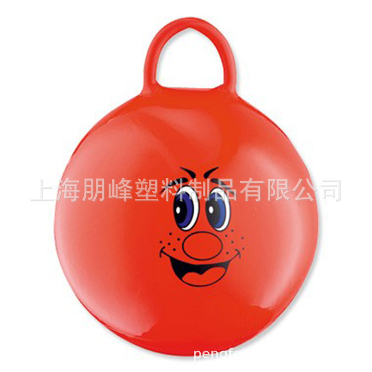 High quality children's inflatable rocking ball handle ball cartoon pattern patting ball