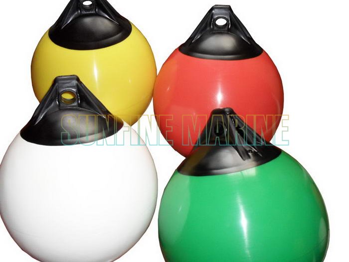 A-Type Boat Fender Red/Green/Yellow Color- All Size