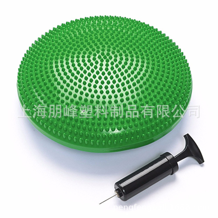 Inflatable balance disc pad with stable sports performance core strength exercise equipment PVC environmental protection