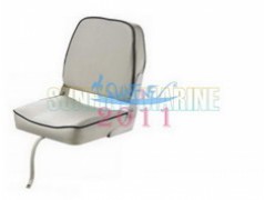 CHAIR WITH NON PINCH HINGE,WHITE WITH DARK BLUE LACES