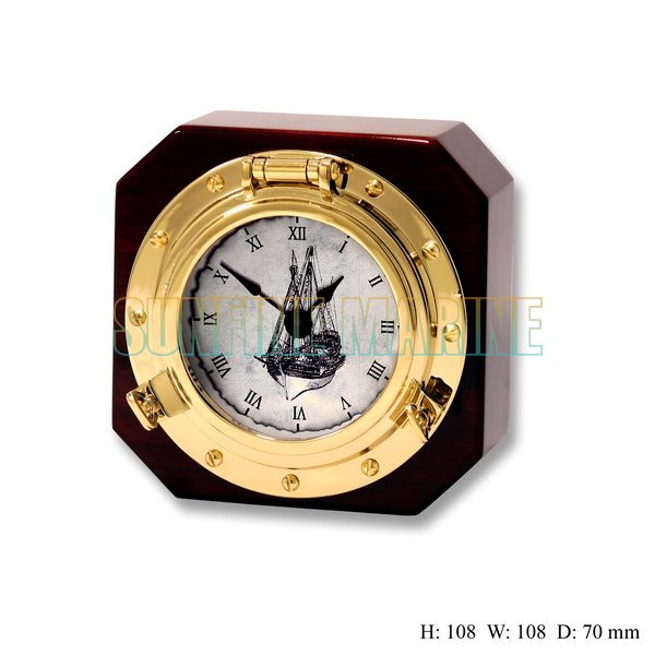 Porthole Desk Clock