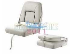 FOLD DOWN CHAIR WHITE 9002LG+ DARK BLUE 5013DB LACES