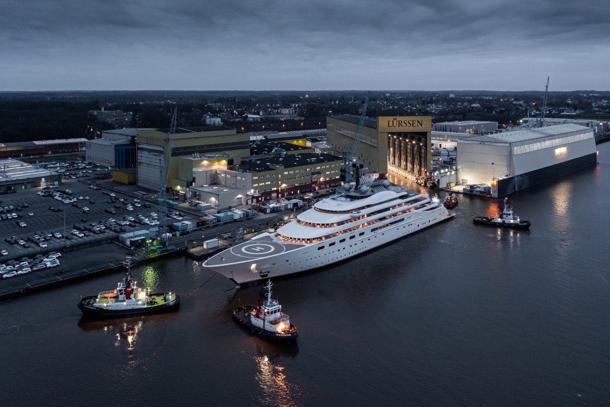 Lürssen's Project Blue has been launched