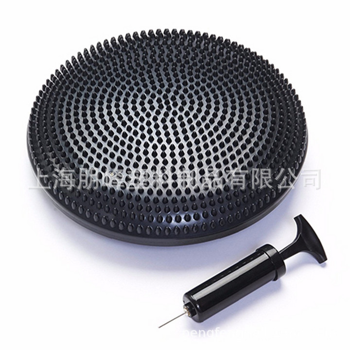 Pendulum balance disc cushion inflatable stability plate Pilates Yoga Fitness disc barbed exercise disc