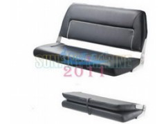 DOUBLE CHAIR,DARK BLUE WITH WHITE LACES