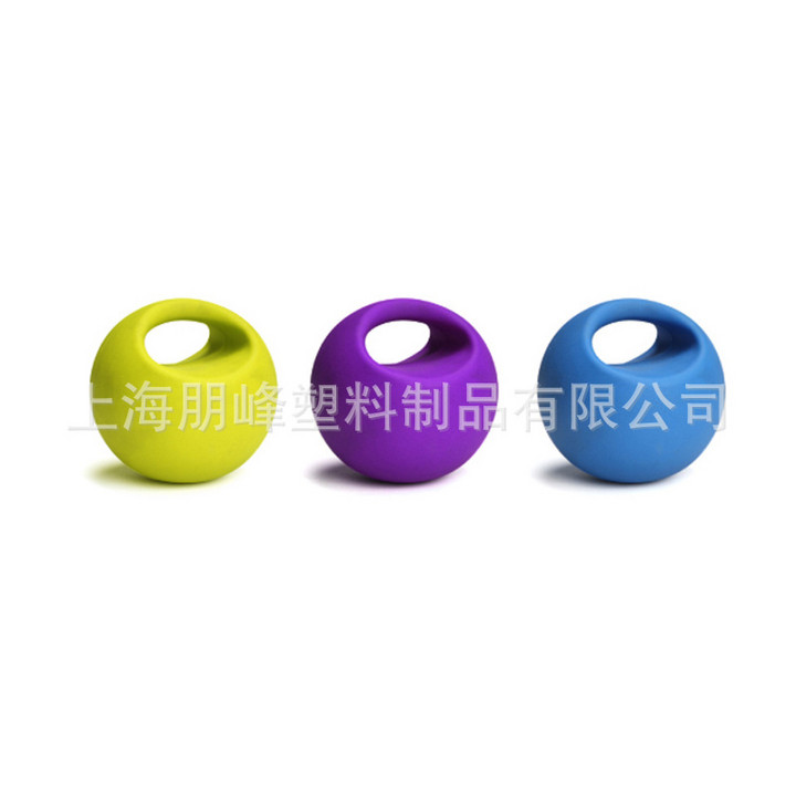 Handle Weight Ball Fitness Training single handle solid ball strength training yoga ball multi-color options