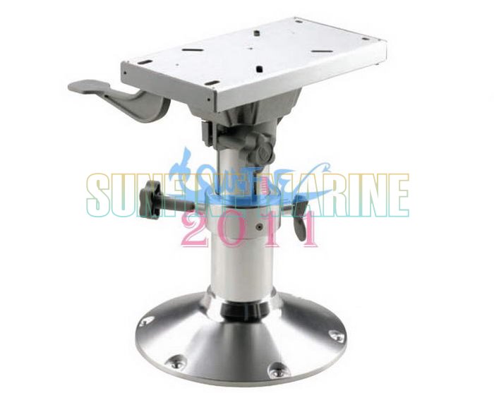 2-3/8 MANUAL ADJUSTABLE SEAT PEDESTAL WITH SLIDE; ADJUSTS FROM 435MM TO 635MM