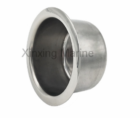 Stainless Steel Marine Grade Hole-mounted Single Cup Holder