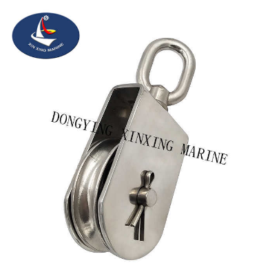 Stainless Steel Flat Swivel Eye Pulley