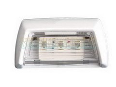 LED Courtesy Light, 3.5x1.8, Clear Lens/Amber LED