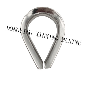SS316 US Type Duty Wire Rope Thimble Extra Heavy
