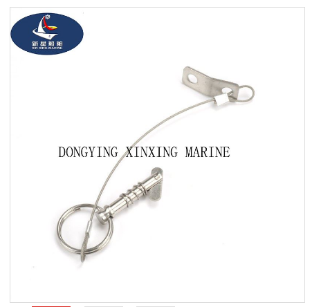 Removable Pin with Ring and String