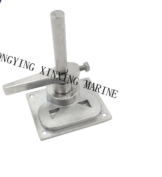 Stainless Steel Boat Lift Handle Ring Turning Lock Latch