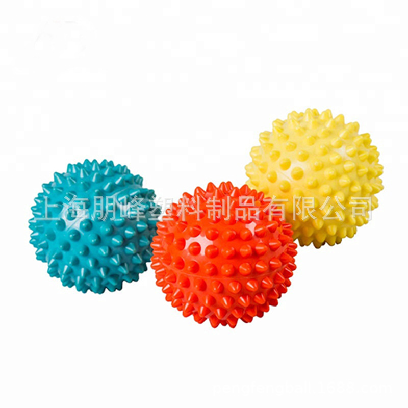 Inflatable Pilates prick massage ball PVC sole contact pressure relief Yoga massager
