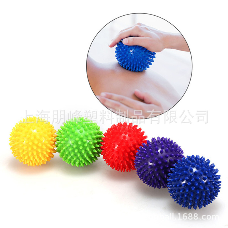 Long lasting barbed massage ball sole hedgehog ball sports fitness ball hand and foot pain relief release the ball