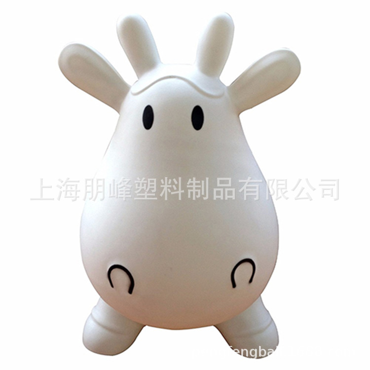 Inflatable cow animal space jumping children's toy jumping ball jumping horse jumping deer explosion-proof