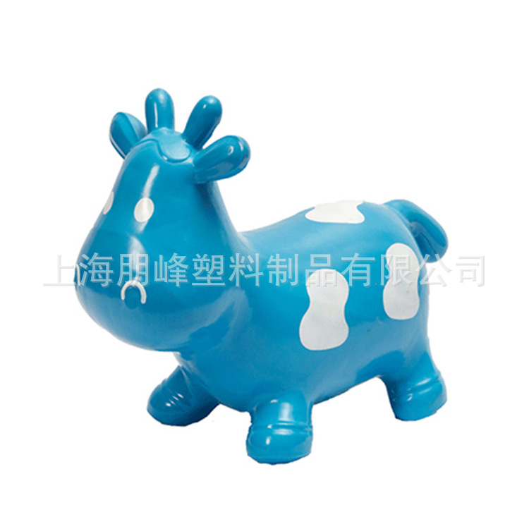 Inflatable cow animal space jumping children's toy jumping ball jumping horse jumping deer explosion-proof