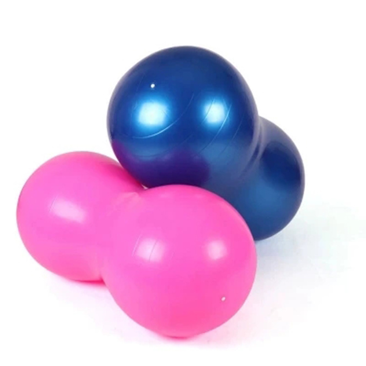 PVC peanut ball yoga ball balance ball fitness exercise gym massage ball rehabilitation ball exercise