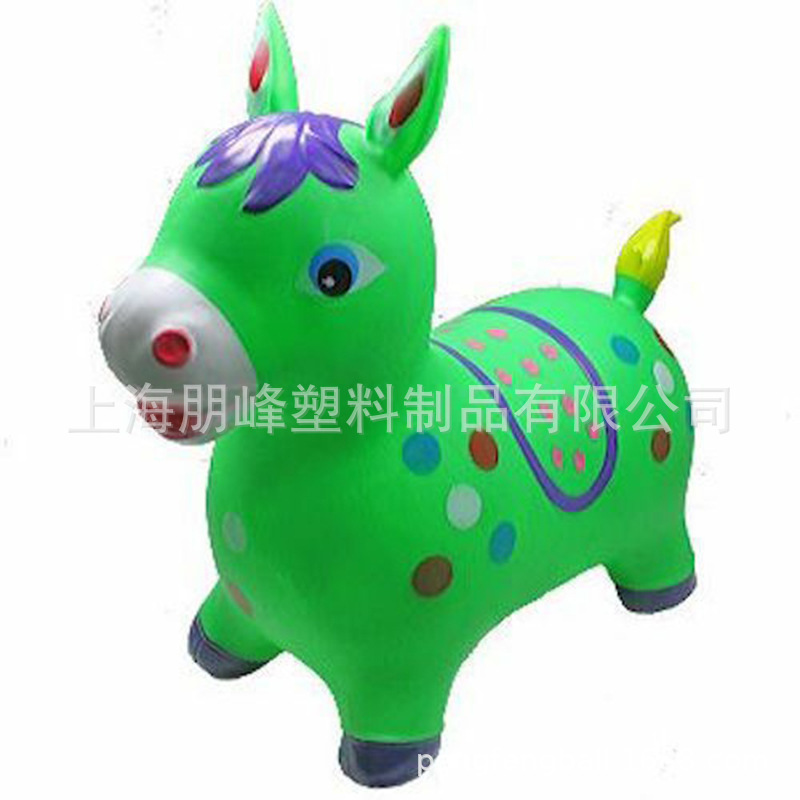 Jumping dog animal space jumping balloon filled jumping toy thickened children's Mount outdoor indoor
