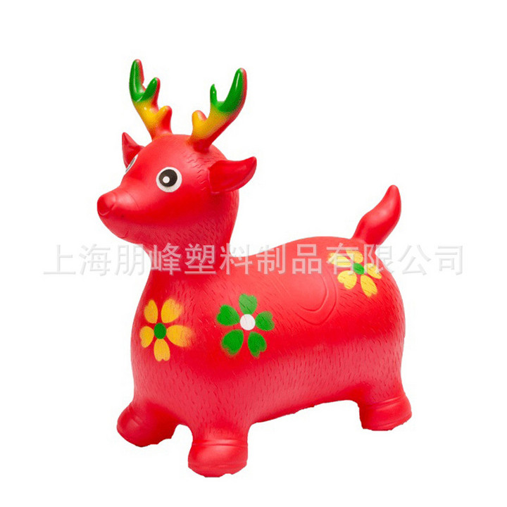 Explosion proof inflatable horse toys children's birthday party gifts children's toys jumping horse riding safety