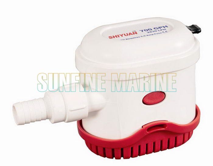 12V DC Auto Bilge Pump 1100GPH