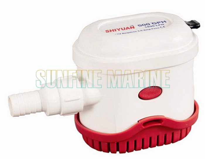 12V DC Auto Bilge Pump 500GPH