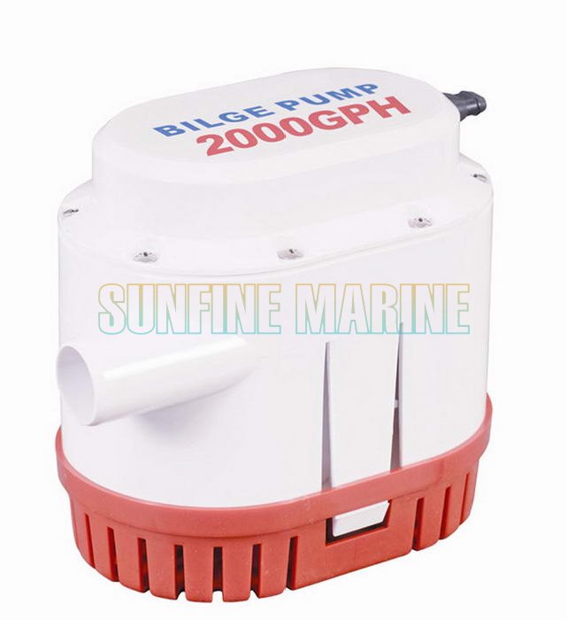 12V DC Auto Bilge Pump 2000GPH