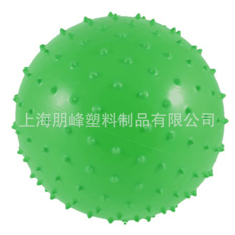 Inflatable soft tip massage ball hand and foot fitness ball relax transparent slimming ball acupoint massage hedgehog ball