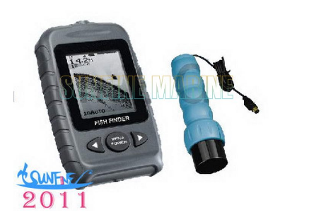 Dot Matrix Side Scan portable fish finder