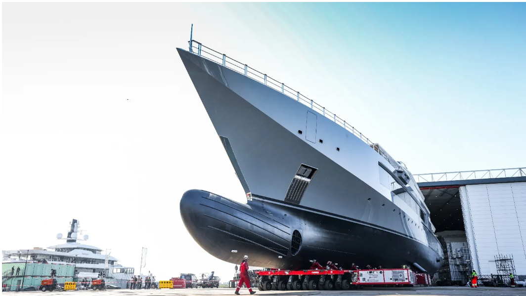 Oceanco launches 109m superyacht Y720