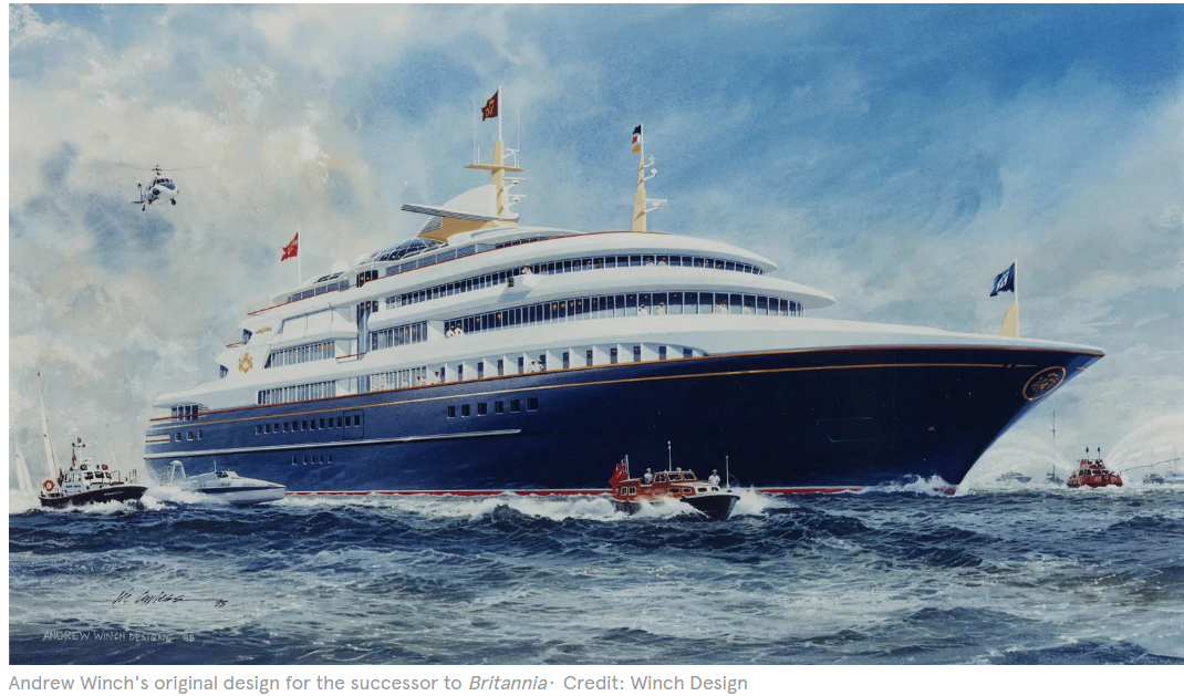 Final designs for new royal yacht to be revealed ahead of Platinum Jubilee