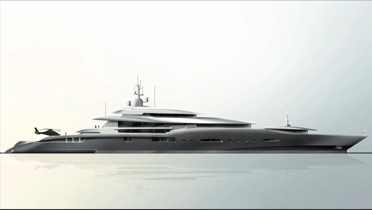 Ocean 160: Frank Neubelt reveals new “world cruiser” superyacht concept