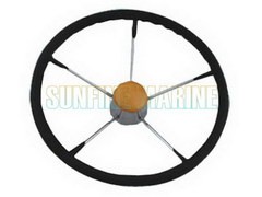 WHITE STEERING WHEEL SUS316