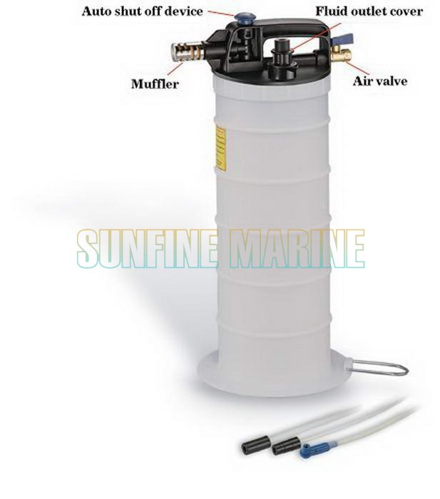 pneumatic fluid extractor