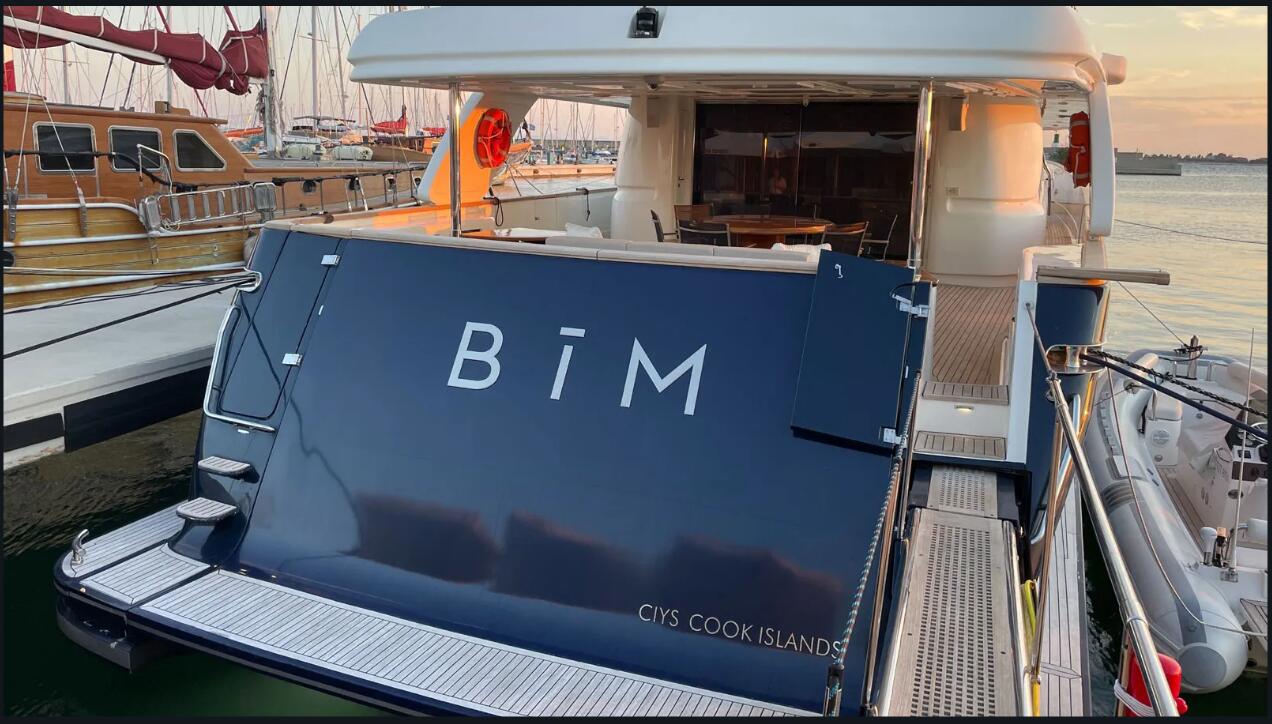 31m CRN superyacht BIM now accepting cryptocurrency