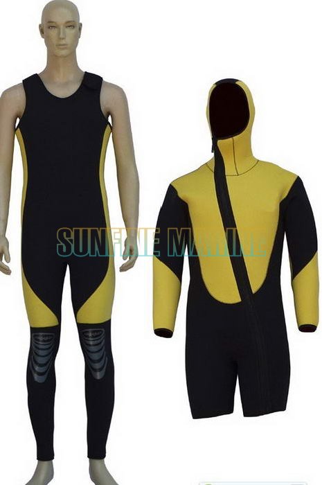 5mm Separating Short Mens Wet Suits