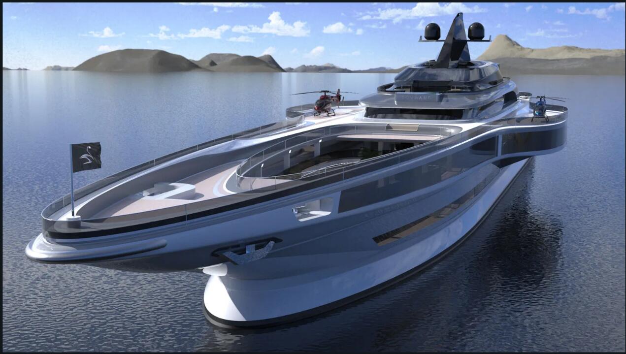 Lazzarini reveals extreme 169m concept named Sovrano