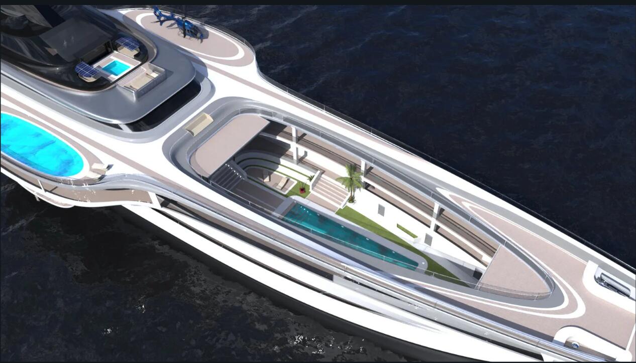 Lazzarini reveals extreme 169m concept named Sovrano