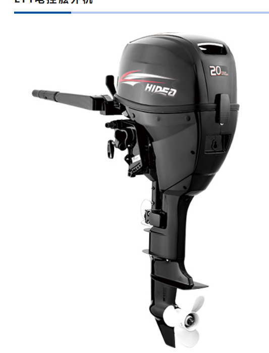 Electric control——pump outboard F20