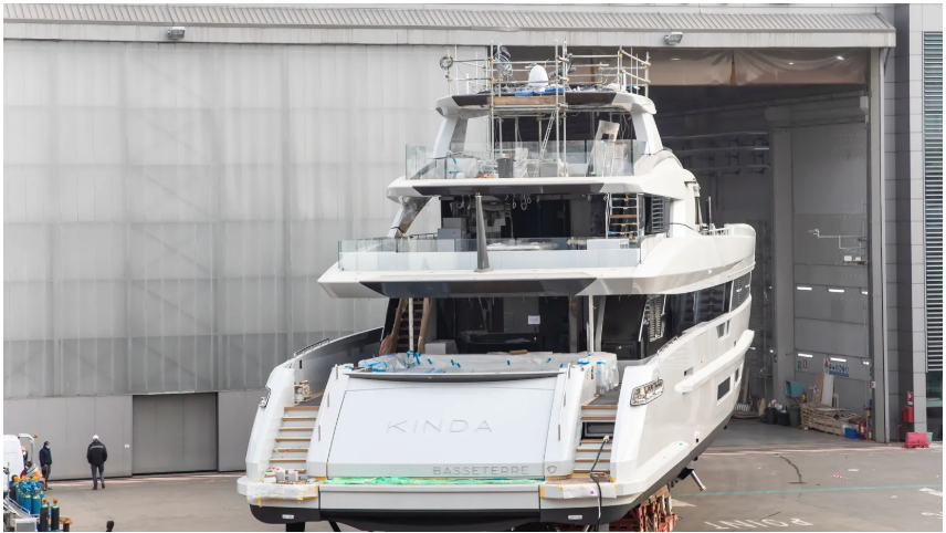 Fourth 50 metre Tankoa hits the water