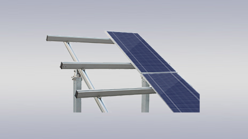 Concrete roof photovoltaic support