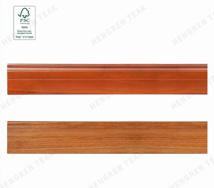 Teak skirting