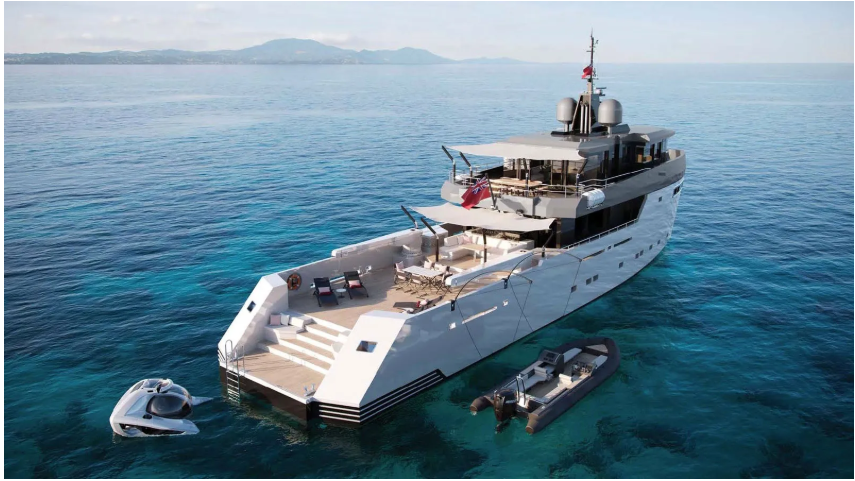 Project Fox: Further details of 35m Pendennis explorer revealed